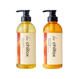 1号仓-be chillax 减少毛躁 吹风塑型 顺滑修护 洗发水450ml＋护发素 450ml 顺滑发丝 改善不服帖 容易打理
