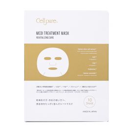 1号仓-Cellpure 干细胞医疗美容面膜 保湿抗衰紧肤亮肤细腻毛孔 10片 东京银座皮肤科研发 美容皮肤医院研发