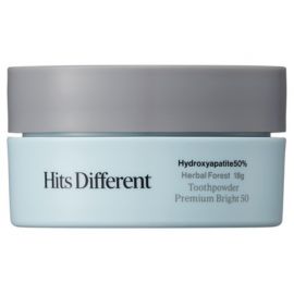 1号仓-松本清Hits Different 高浓度羟基磷灰石 净化牙垢 牙齿亮白 着色清洁 美白牙粉 18g 草本森林风味 定期牙齿护理 清新口气