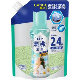 1号仓-Lenor 煮沸级除味抗菌 室内晾晒护理 衣物留香珠特大补充装 1040ml 阳光花香 P&G 适用于滚筒洗衣机波轮洗衣机 香氛凝珠