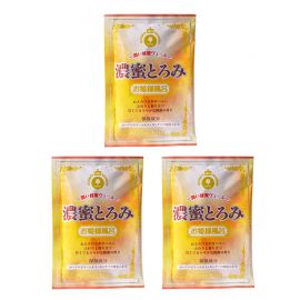 1号仓-小久保 双重保湿 蜂蜜浴泡澡剂 50g 3个装 公主泡澡系列 打造滋润嫩滑肌肤 蜂王浆 狗牙蔷薇果精华 