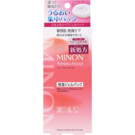 1号仓-第一三共蜜浓 舒缓干燥紧绷 改善脱皮粗糙 一瓶多用 啫喱面膜 60g MINON 无需冲洗 一瓶多用 不黏腻 温和配方