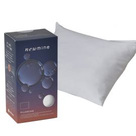 1号仓-西川 美容系列 配合维生素E 润肌枕头套 63×43cm 1个 newmine 灰色 预防头发毛燥