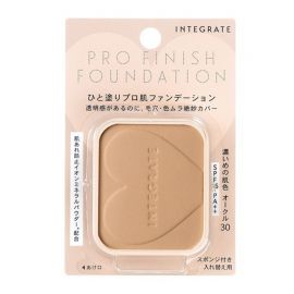 1号仓-资生堂完美意境 长效持妆素肌感 矿物光泽粉饼替换装 oc30 10g SHISEIDO INTEGRATE 自然遮盖毛孔色斑粉刺