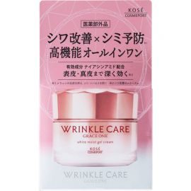 1号仓-高丝GRACE ONE 淡纹防斑 抗皱美白啫喱面霜 100g KOSE 七合一修复淡化眼部口周细纹