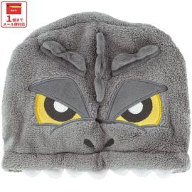 1号仓-斯凯达 强力吸水 速干实用 轻柔贴肤 儿童干发帽 1个 哥斯拉造型 Skater 弹性良好 方便穿戴