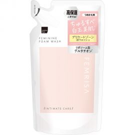 1号仓-松本清FEMRISA 光感丝滑亮白滋润私处洁肤慕斯洗护液补充装 180ml 女性护理 脂质体谷胱甘肽 轻盈泡沫 深层保湿 舒缓洁净 无刺激 护敏感肌 替换装