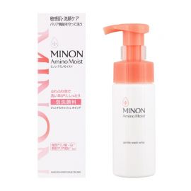 1号仓-第一三共蜜浓 温和清润 去除油脂角质 不紧绷 泡沫洁面慕斯150ml MINON 干敏感肌 质地温和 温和配方