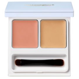 1号仓-NATURAGLACE 持妆防护 温和养肤 双色植萃遮瑕盘 4.8g 高遮瑕 阻隔蓝光 无矽配方 敏感肌