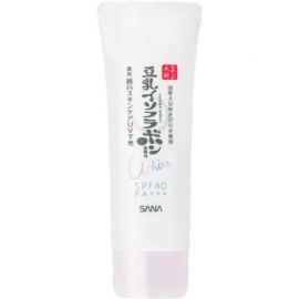 【停产】1号仓-莎娜 豆乳美肌控油祛痘美白提亮 物理防晒隔离妆前乳 净白版 50g SPF40 PA+++ SANA 