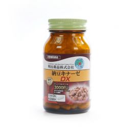 2号仓-明治药品 新健康kirari系列 纳豆激酶3000FU纳豆精胶囊 促进血栓溶解 90粒