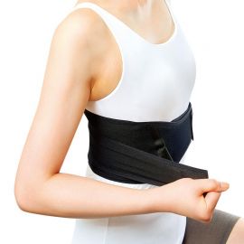 1号仓-中山式産業 体态纠正 改善驼背 肋骨胸椎矫姿带  M~L 1个 男女通用 缓解含胸耸肩 胸椎支撑带