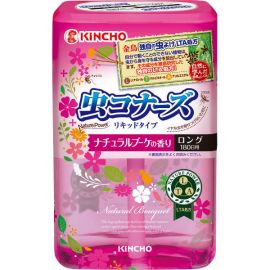 2号仓-KINCHO金鸟 MUSHIKONAZU 驱蚊虫清新液驱蚊液 400ml 180天装 自然花香型