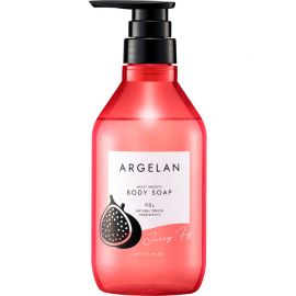 1号仓-松本清ARGELAN 天然植萃 无花果茉莉花沐浴露 480ml MOIST SMOOTH 调理肌肤 限定香调