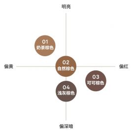 1号仓-K-Palette 防水防晕染 长效双头眉笔 液体眉笔&眉粉笔  0.4g+0.6g 添加保湿成分 自然立体