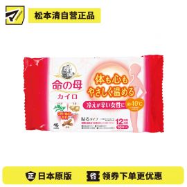 2号仓-小林制药 桐灰 命之母 专为手脚冰冷人士设计 恒温发热 暖宝宝 黏贴型 可持续12小时 生姜艾草桂皮香10片 发热贴 保暖贴 暖身贴 暖宫贴