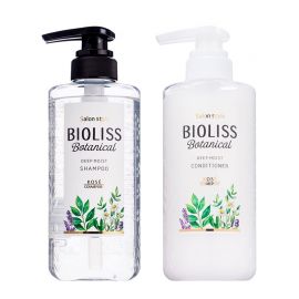 【停产】1号仓-高丝BIOLISS 深层滋润补水 植物无硅油洗护套装 洗发水480ml+护发素480ml KOSE
