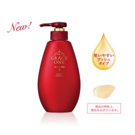 1号仓-高丝GRACE ONE 浓润胶原蛋白精华美容液化妆水 230ml  KOSE 淡化暗沉 滋润紧肤 三合一多重护理抚平干纹【寒冷地区慎拍，易冻结】