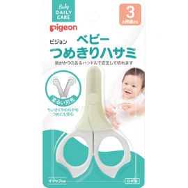 1号仓-贝亲 防夹肉呵护嫩弱小指甲 婴儿指甲剪 3个月以上用 1个 Pigeon 宝宝安全指甲钳