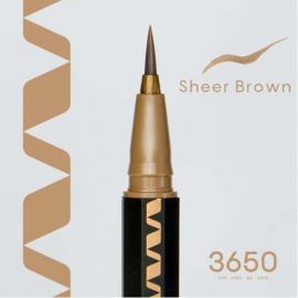 1号仓-3650 速干护睫防水防晕染温水可卸 眼线液笔 0.45ml 防止手抖轻松描画 丰盈立体线条 匠人制造