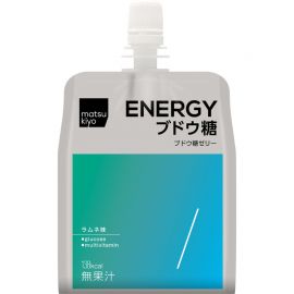 2号仓-松本清matsukiyo 缓解疲劳感 能量补给 便携包装 葡萄糖能量果冻饮料 180g 汽水风味 无果汁添加 补充体力 补充能量体力