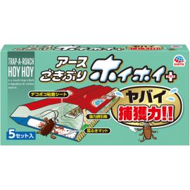 2号仓-Earth安速 小强恢恢蟑螂屋 蟑螂粘板 强粘力连环灭杀 横竖均可用 5个×2盒