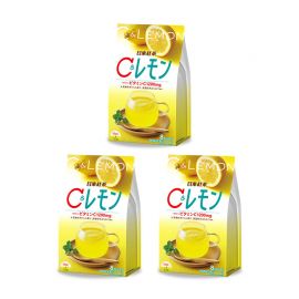 2号仓-日东红茶 加入粉末蜂蜜维生素C柠檬速溶冲饮 9.8g×8包 3个装 三井农林 速溶 清爽柠檬 蜂蜜香气