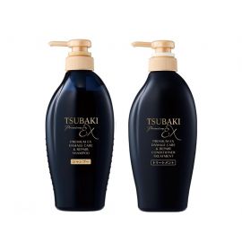 1号仓-finetoday丝蓓绮 深层修护 沁耀臻致奢护洗发水 450ml＋护发素 450ml TSUBAKI 山茶花精油 修复受损发丝 光泽柔顺