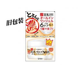 1号仓-莎娜 一瓶六效 高保湿浓润 提升肌肤水润度 啫喱面霜 100g 清润型 SANA 温和无添加 清爽不粘腻 基础护理