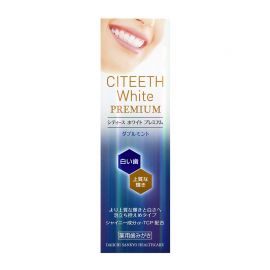 1号仓-第一三共 CITEETH 牙膏 豪华美白款 双重薄荷味 70g