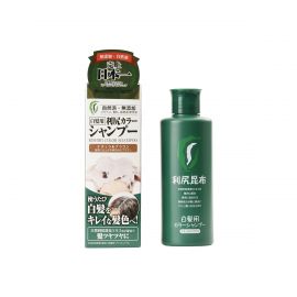 1号仓-利尻昆布 天然植物白发专用染发洗发水 自然棕色 200ml