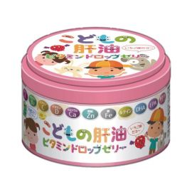 2号仓-诚心制药 補充成长所需营养素 DHA＋鱼肝油＋维生素软糖 草莓味 60粒 软糯可嚼 健康零食