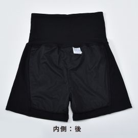 【取扱中止】1号仓-西川 经期防漏防侧漏 生理期打底短裤 M 黑色 臀围：87-95cm 1条 守护骑士 姨妈期安全裤 生理短裤 