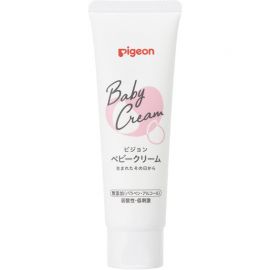 1号仓-贝亲 天然无添加弱酸性低刺激 宝宝润肤霜 50g Pigeon 婴儿润肤霜