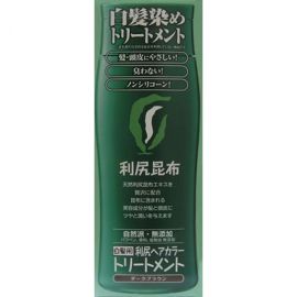 1号仓-利尻昆布 天然植物护发型染发膏 白发 染发剂 深棕色 200g