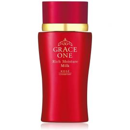 1号仓-高丝GRACE ONE 淡纹紧肤 胶原蛋白浓润水乳套装 化妆水超保湿型180ml+乳液130ml KOSE 深层抗氧化抗皱柔肤【寒冷地区慎拍，易冻结】