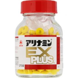 2号仓-alinamin爱利纳明 合利他命 复合多种维B族EX PLUS 缓解疲劳 肌肉酸痛 270片【第3类医药品】
