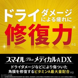 2号仓-狮王 Smile DX微笑眼药水 修复角膜 缓解眼睛干涩疲劳 隐形眼镜专用 15ml【第３类医药品】【寒冷地区勿拍，易冻结】