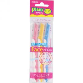 1号仓-松本清 Piany 面部用刮毛刀 防刮伤 3支