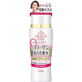 1号仓-高丝 GRACE ONE 熟龄肌护理 深层保湿胶原蛋白美白 化妆水 180ml 保湿型＋乳液 130ml＋面霜 100g KOSE 饱满弹润 改善黯沉干纹 均匀肤色 锁水提亮 维稳保养 滋润柔润【寒冷地区慎拍，易冻结】