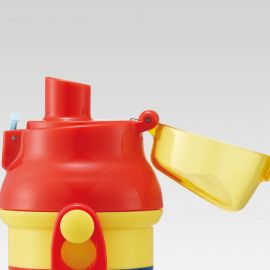 1号仓-SKATER斯凯达 多美卡小汽车儿童抗菌直饮式塑料水壶 轻量宽瓶口 附名字贴纸 480ml 1个