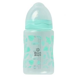 1号仓-西松屋SmartAngel 宽口径婴儿奶瓶 可消毒沸煮 微波炉适用 2个