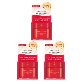 【停产】1号仓-资生堂 水之印 五合一弹力高保湿啫喱面霜 90g 3个装 SHISEIDO AQUALABEL