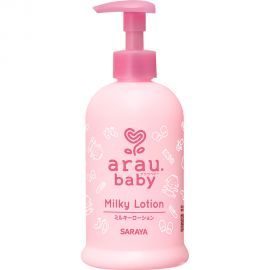 1号仓-arau亲皙 滋润亲肤 宝宝天然保湿乳液 300ml 润肤乳 婴儿新生儿护理 全身可涂
