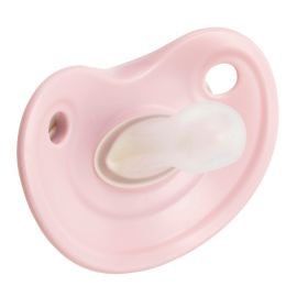 1号仓-贝亲FunFriends 有助牙齿发育 迷妮图案安抚奶嘴0~3个月用 S号 1个 Pigeon 舒适吸允安抚入睡 【颜色随机发送】 