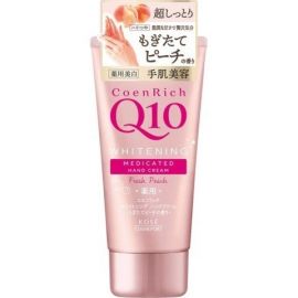 【停产】1号仓-高丝CoenRich 超滋润嫩白紧致 Q10美白护手霜 水蜜桃香 80g KOSE 修护干燥干裂抑制黑色素