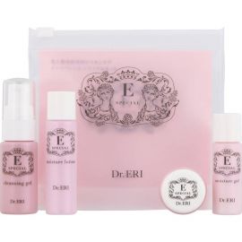 1号仓-DR.ERI E-SPECIAL 衣理医生 水润保湿基础护理旅行套装 1套 卸妆洗面乳16ml+化妆水+15ml+美容液8ml+面霜4g【寒冷地区慎拍，易冻结】