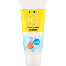 1号仓-ROHTO乐敦MelanoCC 深度清洁酵素洗面奶 130g 3个装