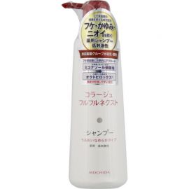 1号仓-持田 COLLAGE去屑止痒 干性头皮用 洗发水400ml＋护发素400ml 抗真菌抗氧低刺激 滋润顺滑型