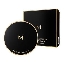 1号仓-谜尚 专业级覆盖遮瑕 魔法气垫 哑光感粉底液  SPF50+ PA++++ 15g Missha 粉饼膏 积雪草 防晒底妆 珠光感 